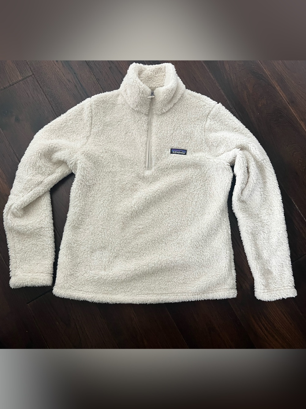 Patagonia Women’s Los Gatos Cream Sherpa half-Zip Pullover